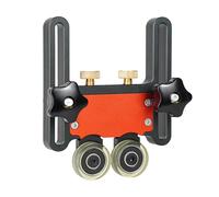 Table Saw Push Block - Bearing Roller, Woodworking Feeding Roller Board, Aluminum Alloy Guide Rollers, Adjustable Pressure Table Saw Jig, Featherboard Tables Saws Band Saws | Workshop Display