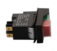 Table Saw Replacement Switch N603746 Power Tool On Off Button Compatible with DWE7485 DWE7491RS Table Saws Black Plastic Part for Workshop Equipment