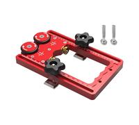 Table Saw Stock Roller for Woodworking, 160mm Double Wheel Table Saw Feeder Aluminum Alloy Bearing Roller Featherboards Adjustable Woodworking Tools Movable 5MM Process for Woodworking (1 PC)