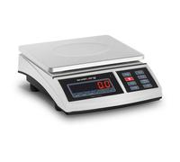 Table Scale 15 kg / 0.5 g 21 x 27 cm LED - Table Scales by Steinberg Systems Silver