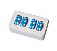 Table Score Display Board with a B Digit Slots ABS Build, Blue