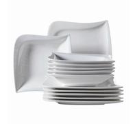 Table Set Table Service 12-Piece La Musica Porcelain Dish Service Set New Decor