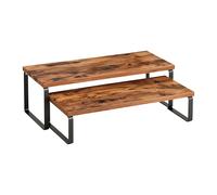 Table shelf Kitchen shelf Shelf organiser Mini shelf Stackable 2pc set