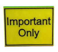 Table Sign Do Not Disturb 3-Sided Desk Indicator, Durable Acrylic Design, Clear Visible Message, Portable Rotating Style | Office Conference Room Apartment Dorm Desk Accessories for St