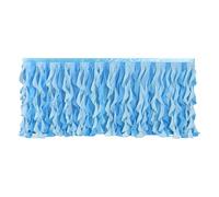 Table Skirt Double Layer Decorations - Decoration Supplies for Birthday Party, Wedding, Gender Revelation, Banquet
