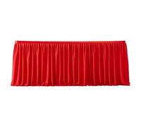 Table Skirt,Fabric Rectangle Christmas Table Skirt - Cloth Party Decorations Home Decor for Gathering Birthday Banquet Gender Reveal Wedding Holiday Outdoor
