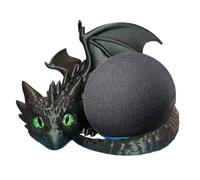 Table Smart Speaker Holder, 3d Printed Dragon-Shaped Audio Gear Stand, Decorative Desk Organizer for Bedroom Apartment Bedside Rv Study Room Shelf Home Entertainment Setup Nightstand Display