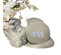 Table Smart Speaker Holder, 3d Printed Dragon-Shaped Audio Gear Stand, Decorative Desk Organizer for Bedroom Apartment Bedside Rv Study Room Shelf Home Entertainment Setup Nightstand Display