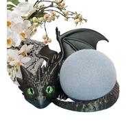 Table Smart Speaker Holder, Dragon Shape Stand, 3D Printed Animal Figure Design with Stable Audio Gear Support, Decorative Tech Accessories for Bedroom, 8.07x7.52x3.7 inches