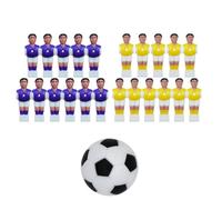 Table Soccer Game Players | Resin Table Guys Soccer Player Figures | Creative Football Figures Accessories for Fans, Kids, Adults, Boyfriends