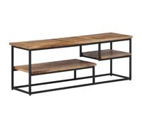 vidaXL TV Cabinet 110x30x39 cm Solid Reclaimed Teak, Brown
