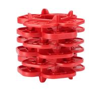 Table Spacers, 6 Spacers for Outdoor Boards with 4 Differentiated Thicknesses, Precision Tool for Wood Interval Control for Garden Garage Yard Cellar Park