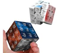 Table Speed Container, Journal, Educational Toy, 3x3, UV Printed Elements, Glueless (Pack of 2)