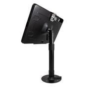 Table stand 360° holder lockable for iPad Pro 10.5" (2017) in black