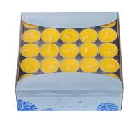 Table Styling Tea Lights 100 Pack, Yellow