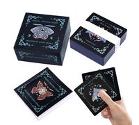 Table Tarot Cards Game, Collectible Family Deck, Emotional Connection Toy, Cardstock, for Boys, Girls, Teens, Youth, Men, Women, Husband, Wife, Son, Daughter
