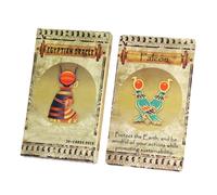 Table Tarot Cards Game, Egyptian Deck Toy, Egyptian Tabletop Deck, Family Bonding Game, Emotional IceBreakers Tool, 20 Pieces, For Teens, Couples, Parents, Girls, Boys, Youth Gathering