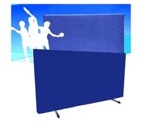 Table Tennis Baffle, Foldable Ping Pong Court Privacy Partition, Removable Wrap Around Fence for Schools and Clubs, Ideal for Game Areas and Practice Sessions