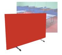 Table Tennis Baffles,Court Perimeter Partition Screen,Foldable Heavy-Duty Barriers Around Courts,for Indoor and Outdoor Use(Red,140x75cm/6pcs)