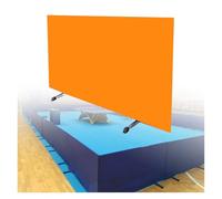 Table Tennis Baffles - Foldable Self-Training Privacy Screens for Clubs, Schools & Stadiums - Temporary Partition Screens (6 Colors, 140x75CM, Set of 6)