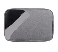Table Tennis Bag 1 Pcs Table Tennis Racket Bag Big Capacity Waterproof Ping Pong Bat Protection Case for Table Tennis Carrying Case for Ping Pong Paddles(Gray)