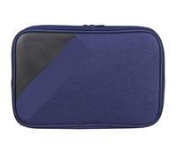 Table Tennis Bag 1 Pcs Table Tennis Racket Bag Big Capacity Waterproof Ping Pong Bat Protection Case for Table Tennis Carrying Case for Ping Pong Paddles(Blue)