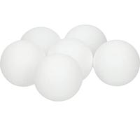 table tennis balls 40 mm white 6 pieces