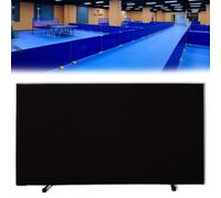 Table Tennis Barrier - Foldable Lightweight Ping Pong Surround Block & Court Dividers with Galvanized Frame for Easy Ball Pickup, 2 Pack