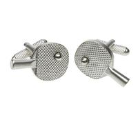Table Tennis Bat and Ball Cufflinks In Onyx Art Cufflink Box