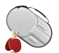 Table Tennis Bat Case - Bat Storage Organizer | Leather + EVA 31 x 18 x 6 cm Table Tennis Bat Carrier for Kids Adults Club Players School Team Tournament Participants Gym