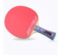 Table tennis bat， Competition Ping Pong Racket with Case, Designed for Speed / 7 Stars(Short Handle)