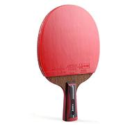 table tennis bats， Ping Pong Racket w/Color Handle, of Full Performance, High Elastic(Short Handle)