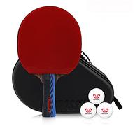 Table tennis bats, Rubber With Carbon Fibre Technology Performance-Level Table Tennis Bats