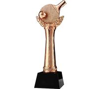 Table Tennis Championship Award, Award Trophy For Sports Competitions, Trophies With Custom Engraving, Winners Cup for Ceremonies, Competitions, and Employee Recognition(Copper)