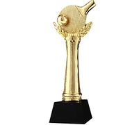 Table Tennis Championship Award, Award Trophy For Sports Competitions, Trophies With Custom Engraving, Winners Cup for Ceremonies, Competitions, and Employee Recognition(Gold)