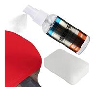 Table Tennis Cleaner, Table Tennis Rubber Cleaning Kit, 60ml Spray Bottle With 2-Sided Sponge, Table Tennis Racket Care Kit, Pong Bat Equipment Care For Maintenance & Protection