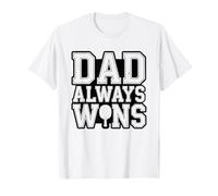 Table Tennis Dad Who Beats Kids Ping Pong Humor Champion T-Shirt