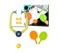 Table Tennis Game for Door Adjustable Pong Exercise Toy | Adjustable Table Tennis Set for Women Kids Girls Youth Wife Husband Son Daughter Family Friends