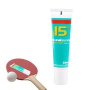 Table Tennis Glue - 50ml Liquid Racket Adhesive, Secure Elastic Coating | Improved Ball Speed Support for Piňg Pong , Rubber Attachment, Easy Use, Bat