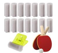 Table Tennis Glues Brush, Professional Secure Clamp, Racket Sponge Wipe with Deep Cleaning, Sports Accessory, Pong Tool with Absorbent Design, Training Gear for Adults Beginners