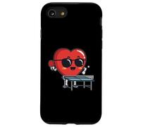 Table Tennis Heart Ping Pong Player Valentine's Day Case for iPhone SE (2020) / 7/8