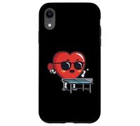 Table Tennis Heart Ping Pong Player Valentine's Day Case for iPhone XR