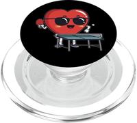 Table Tennis Heart Ping Pong Player Valentine's Day PopSockets PopGrip for MagSafe