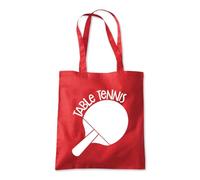 Table Tennis It's What I Do Tote Shopping Bag 10 Litres Capacity 42 x 38cm