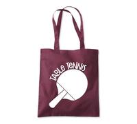 Table Tennis It's What I Do Tote Shopping Bag 10 Litres Capacity 42 x 38cm
