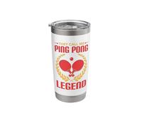 Table Tennis Legend Stainless Steel Insulated Tumbler