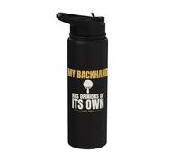 Table Tennis - My Backhand Has Opinions - Backhand Loop Stainless Steel Insulated Water Bottle