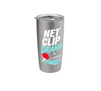 Table Tennis Net Clip Drama Stainless Steel Insulated Tumbler