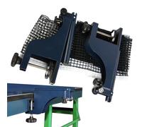 Table Tennis Net With Clamps | Competition Class Mesh Set,Replacement Parts Are Adjustable And Portable Sports Accessories For Basement Use Recreation Community Center Gym School Garden
