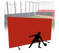 table tennis netTable Tennis Baffles - Removable Guardrail Wall for Indoor Self-Training Privacy in Schools and Stadiums